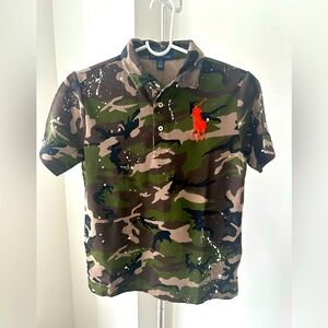 Polo by Ralf Lauren polo t-shirt size M (10-12)